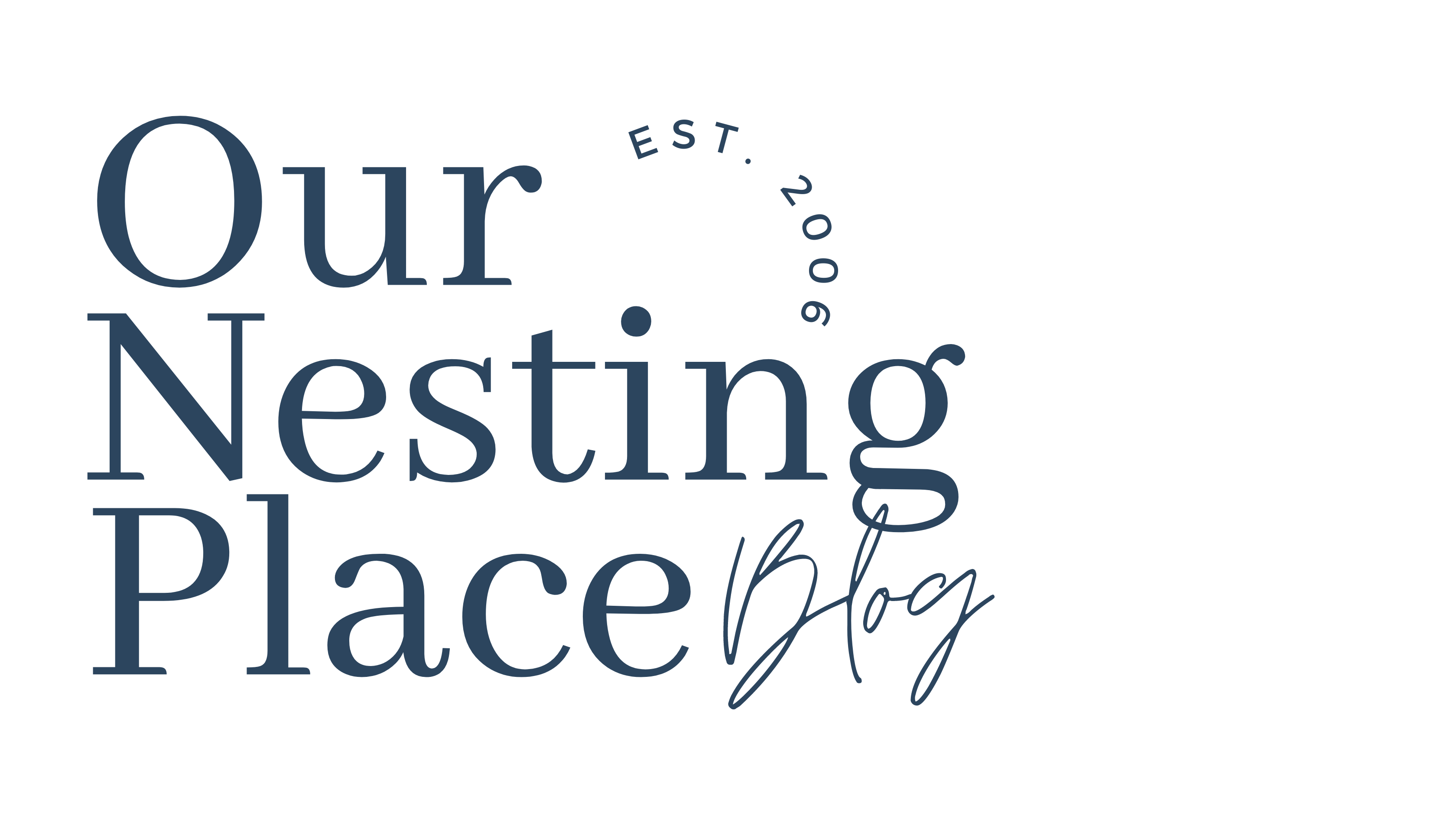 Our Nesting Place Blog
